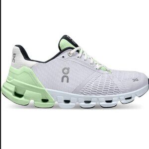 On Running Cloudflyer  Women's Shoes White and Meadow